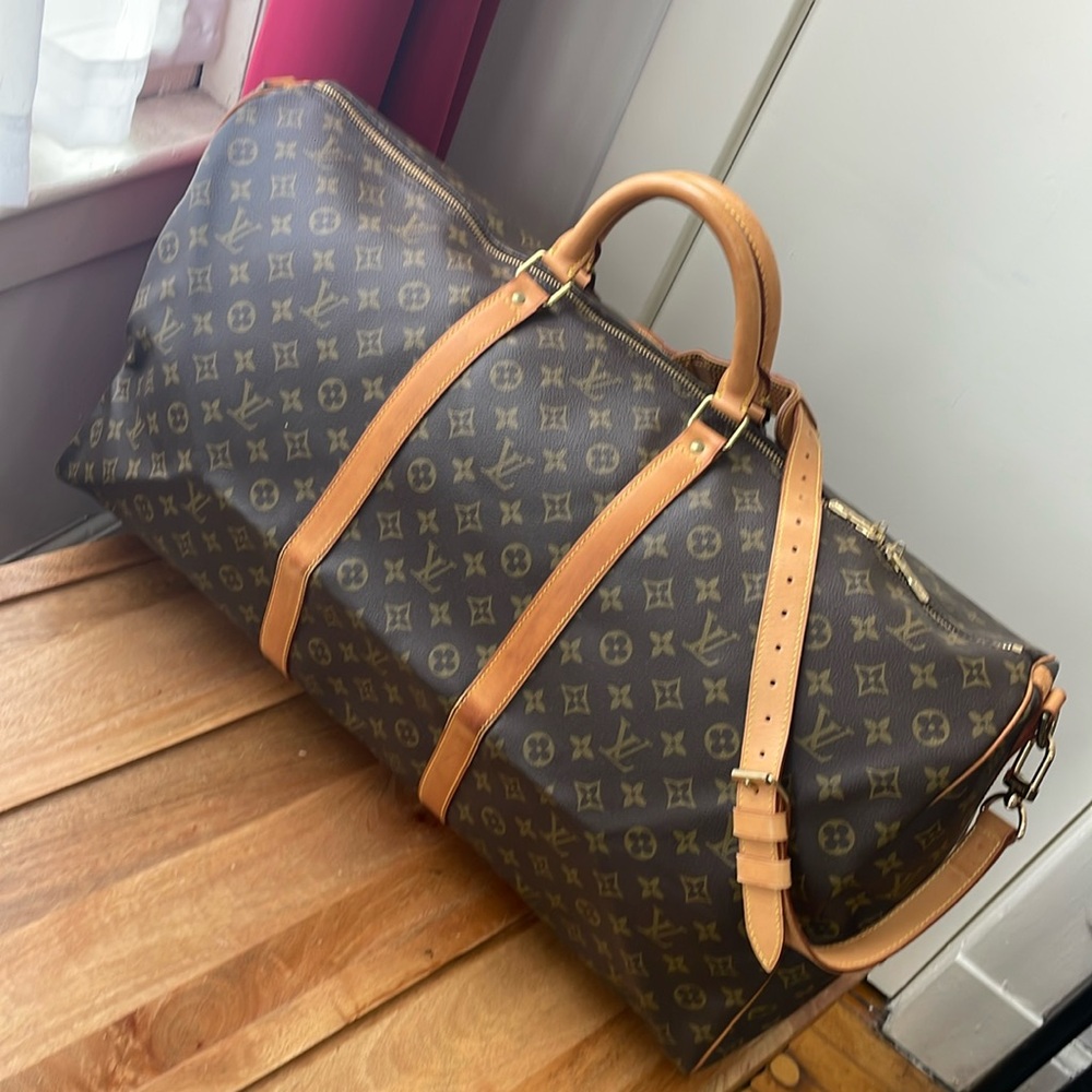 Louis Vuitton Bandouliere Keepall 60 Travel Bag - Picture 3 of 17